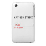 KAT-BOY STREET     iPhone 3G/3GS Cases iPhone 3 Covers