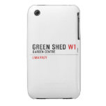 green shed  iPhone 3G/3GS Cases iPhone 3 Covers
