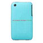 RAYA RD:NOBODY CAN CROSS IT  iPhone 3G/3GS Cases iPhone 3 Covers