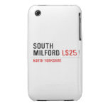 SOUTH  MiLFORD  iPhone 3G/3GS Cases iPhone 3 Covers