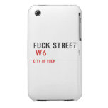 FUCK street   iPhone 3G/3GS Cases iPhone 3 Covers