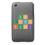 UP
 TOWN 
 FUNK  iPhone 3G/3GS Cases iPhone 3 Covers