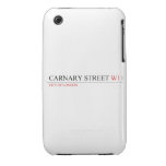 Carnary street  iPhone 3G/3GS Cases iPhone 3 Covers