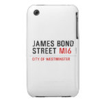 JAMES BOND STREET  iPhone 3G/3GS Cases iPhone 3 Covers