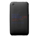 Halo Street  iPhone 3G/3GS Cases iPhone 3 Covers