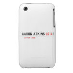 Aaron atkins  iPhone 3G/3GS Cases iPhone 3 Covers