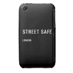 Street Safe  iPhone 3G/3GS Cases iPhone 3 Covers