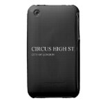 Circus High St.  iPhone 3G/3GS Cases iPhone 3 Covers