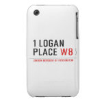 1 logan place  iPhone 3G/3GS Cases iPhone 3 Covers
