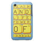 Death
 And
 Life
 power
 Of
 tongue  iPhone 3G/3GS Cases iPhone 3 Covers