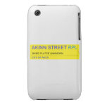 Akinn Street  iPhone 3G/3GS Cases iPhone 3 Covers