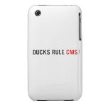 DUCKS RULE  iPhone 3G/3GS Cases iPhone 3 Covers