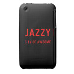 jazzy  iPhone 3G/3GS Cases iPhone 3 Covers