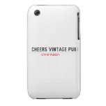 CHEERS VINTAGE PUB  iPhone 3G/3GS Cases iPhone 3 Covers