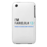 i'm      faridjilh  iPhone 3G/3GS Cases iPhone 3 Covers