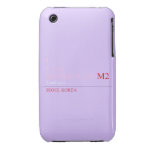 I Love MONiCA.SY  iPhone 3G/3GS Cases iPhone 3 Covers
