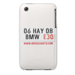 06 HAY 08  BMW   iPhone 3G/3GS Cases iPhone 3 Covers