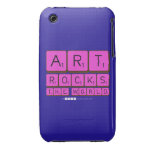 ART
 ROCKS
 THE WORLD  iPhone 3G/3GS Cases iPhone 3 Covers
