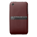 Leeds and Proxima HMVY  iPhone 3G/3GS Cases iPhone 3 Covers