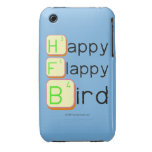 Happy
 Flappy
 Bird  iPhone 3G/3GS Cases iPhone 3 Covers