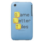 Game
 Letter
 Tiles  iPhone 3G/3GS Cases iPhone 3 Covers