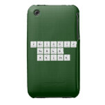 Periodic
 Table
 Writer  iPhone 3G/3GS Cases iPhone 3 Covers