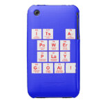 ITS A
 POWER
 PLAY
 GOAL!  iPhone 3G/3GS Cases iPhone 3 Covers
