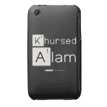 Khursed
 Alam  iPhone 3G/3GS Cases iPhone 3 Covers