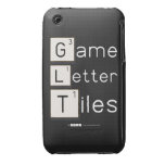Game
 Letter
 Tiles  iPhone 3G/3GS Cases iPhone 3 Covers