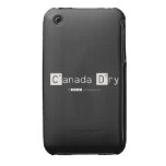 Canada Dry  iPhone 3G/3GS Cases iPhone 3 Covers