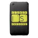 Sidney
 Is
 Awesome
   iPhone 3G/3GS Cases iPhone 3 Covers