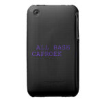  all base  caproek  iPhone 3G/3GS Cases iPhone 3 Covers