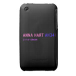 Anna Hart  iPhone 3G/3GS Cases iPhone 3 Covers