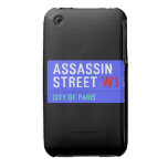 ASSASSIN Street  iPhone 3G/3GS Cases iPhone 3 Covers