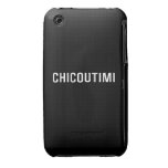 Chicoutimi  iPhone 3G/3GS Cases iPhone 3 Covers