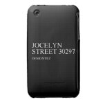 Jocelyn  Street  iPhone 3G/3GS Cases iPhone 3 Covers