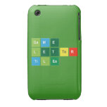 Game
 Letter
 Tiles  iPhone 3G/3GS Cases iPhone 3 Covers