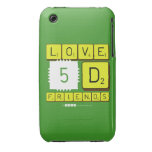 Love
 5D
 Friends  iPhone 3G/3GS Cases iPhone 3 Covers
