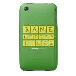 Game
 Letter
 Tiles  iPhone 3G/3GS Cases iPhone 3 Covers
