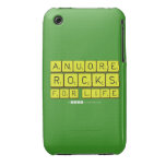 Anuore
 Rocks
 For Life  iPhone 3G/3GS Cases iPhone 3 Covers