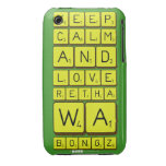 keep
 calm
 and
 love
 Retha
 wa
 Bongz  iPhone 3G/3GS Cases iPhone 3 Covers