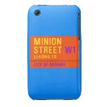 Minion Street  iPhone 3G/3GS Cases iPhone 3 Covers