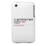 Dj notorious mad Street  iPhone 3G/3GS Cases iPhone 3 Covers