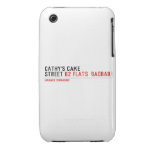 Cathy's Cake Street  iPhone 3G/3GS Cases iPhone 3 Covers