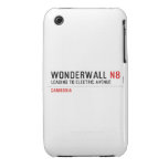 wonderwall  iPhone 3G/3GS Cases iPhone 3 Covers