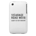 VICARAGE ROAD  iPhone 3G/3GS Cases iPhone 3 Covers