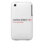 caprivi street  iPhone 3G/3GS Cases iPhone 3 Covers