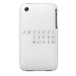 Periodic
 Iodine 
 Gallium  iPhone 3G/3GS Cases iPhone 3 Covers