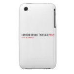LONDON SOKAK TABELASI  iPhone 3G/3GS Cases iPhone 3 Covers