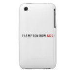 FRAMPTON ROW  iPhone 3G/3GS Cases iPhone 3 Covers